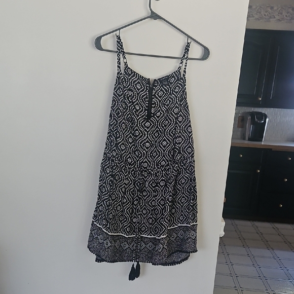 Torrid Black and White Geometric Mini Dress Or Tank Top? - Picture 1 of 4